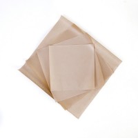 custom logo greaseproof packaging bread waxed tissue wrapping kraft paper